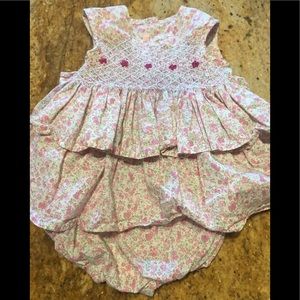 💕 12mo smocked bubble 💕